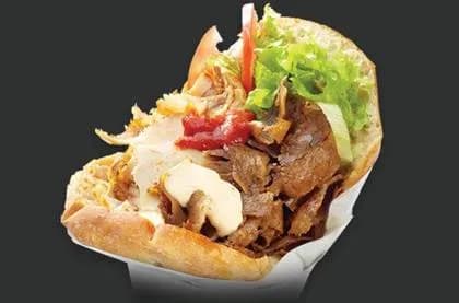 Kebab na grubym Mega