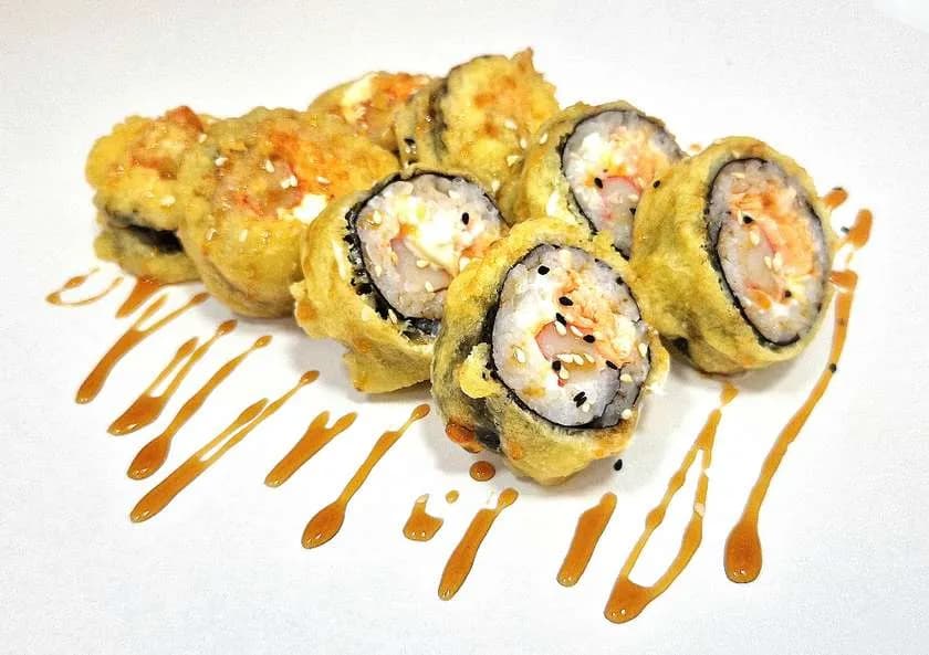 Tempura Łosoś 8szt...