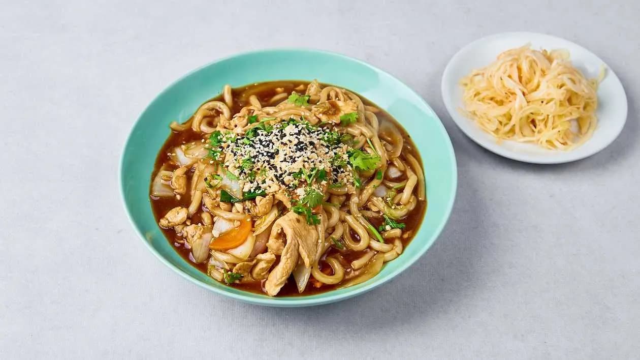 Udon with Chicken