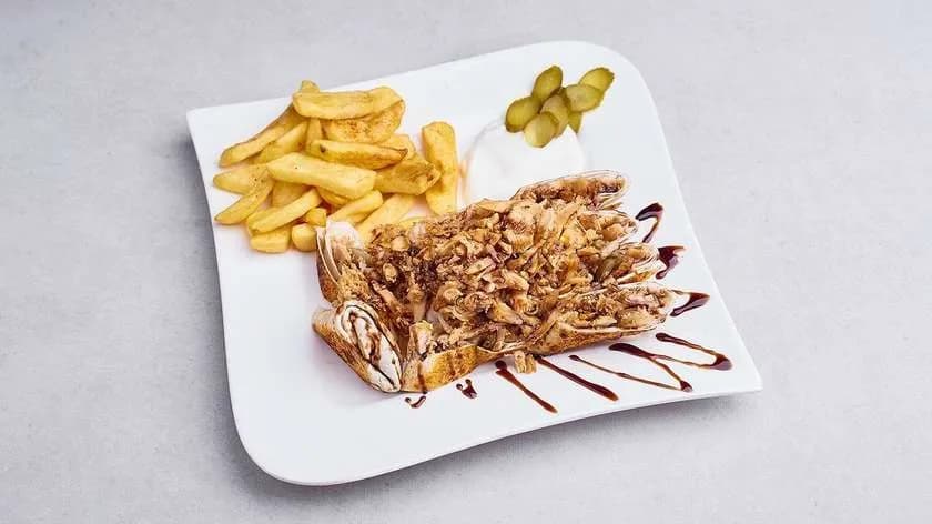 Shaworma arabska z kurczakiem
