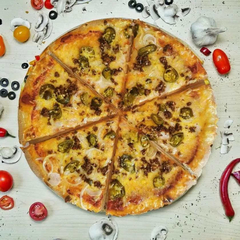 Pizza Vegan Spicy Beef