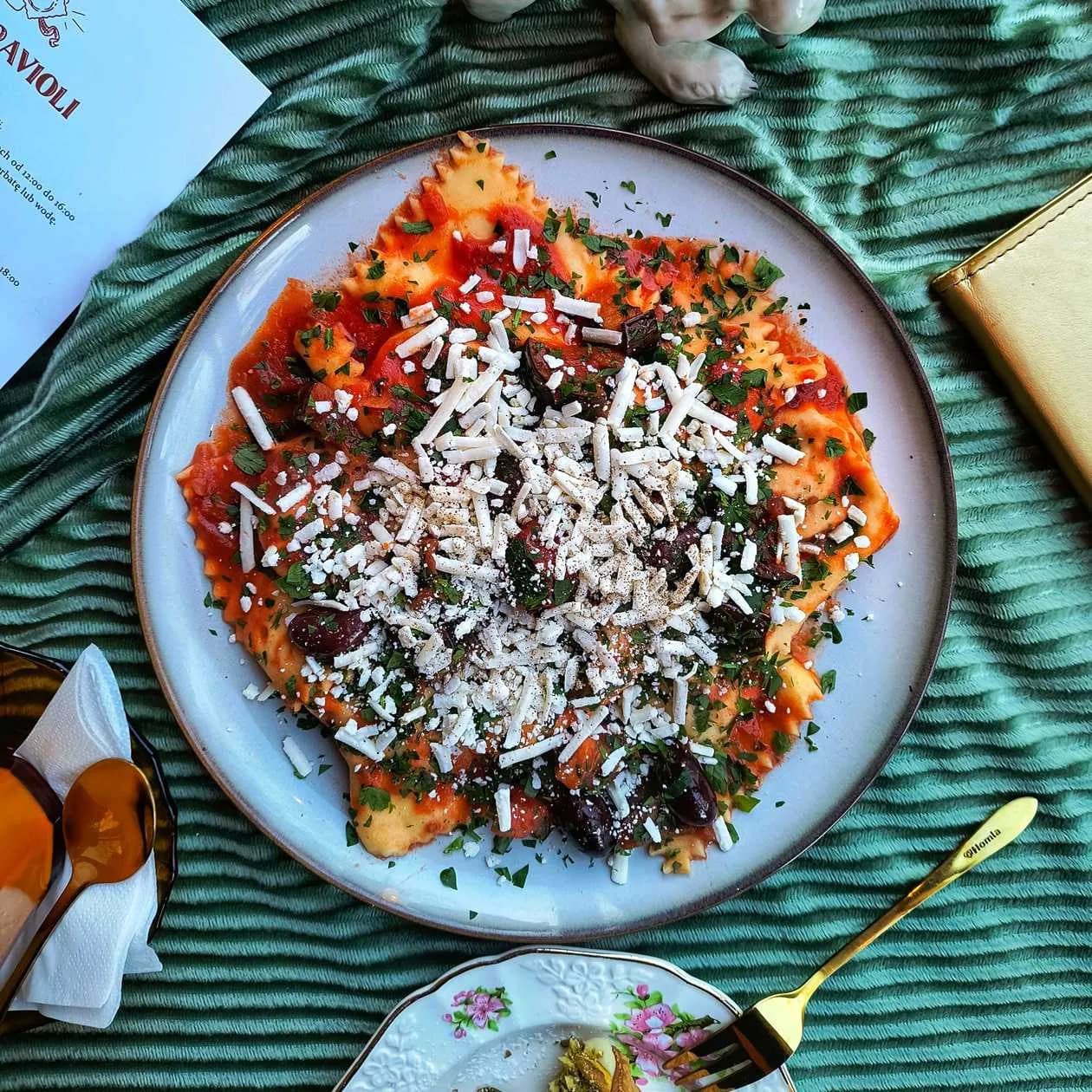 Ventricina in Norma sauce