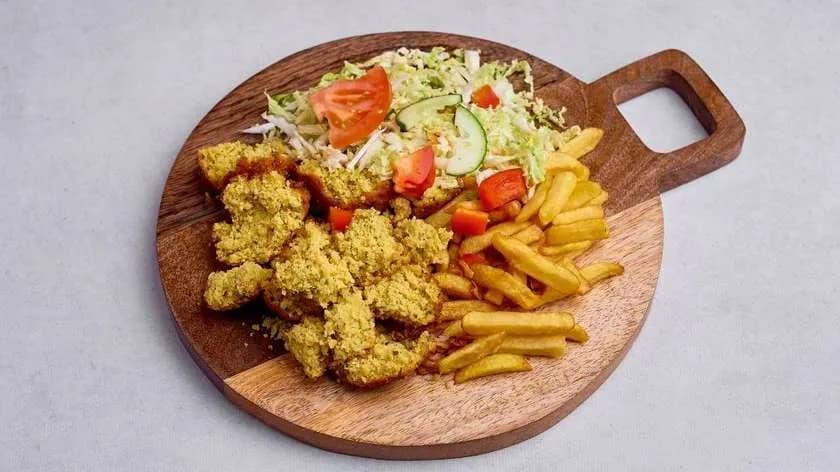 Falafel on Plate
