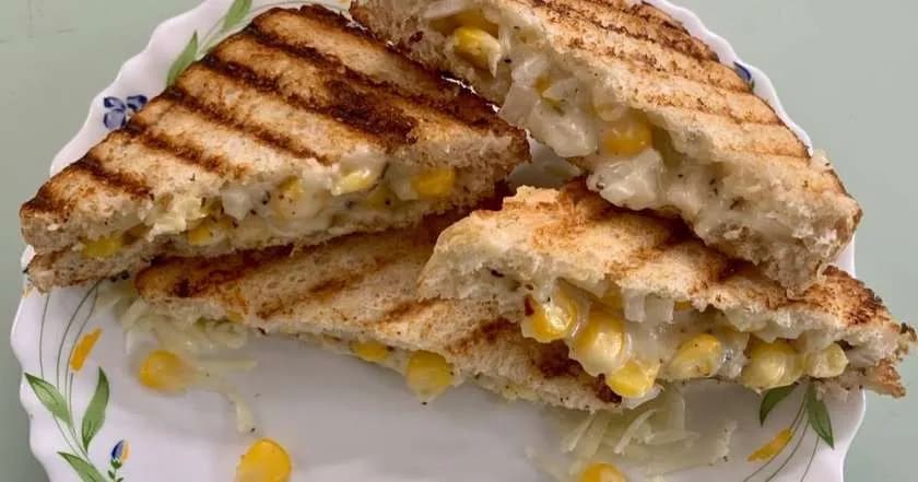 Cheese Corn Sandwich