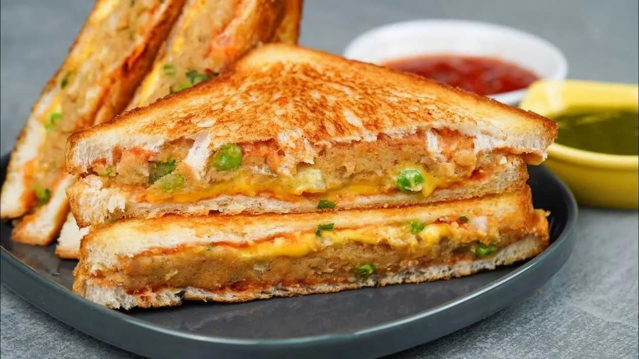 Potatoes Cheese Sandwich