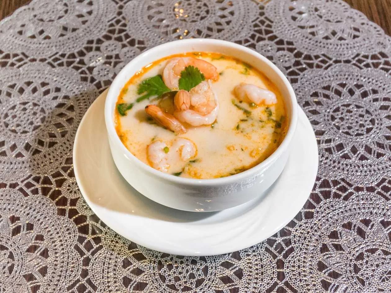 Tom Yum with Shrimp