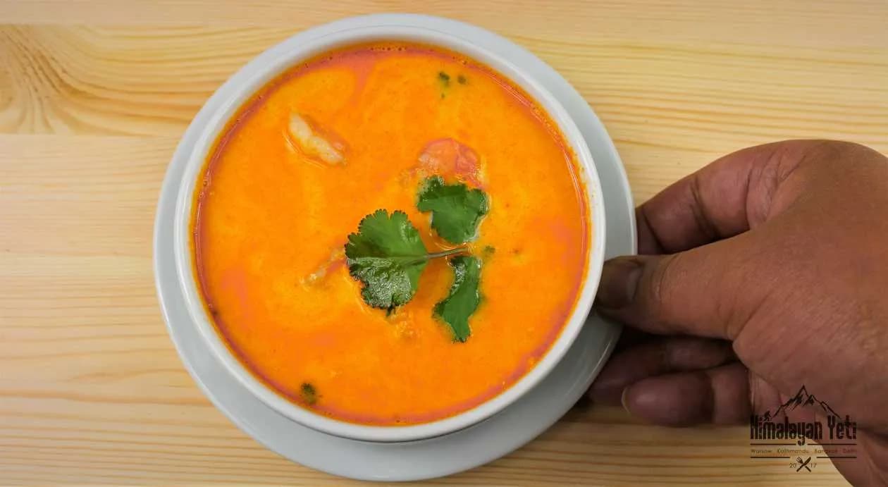 Tom Yum with Vegetables