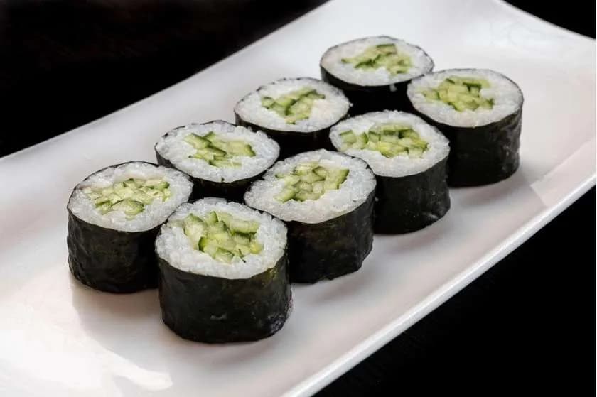 Hosomaki z ogórkiem