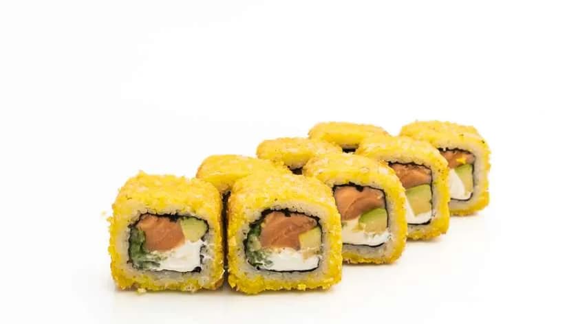 Hot Uramaki z łososiem