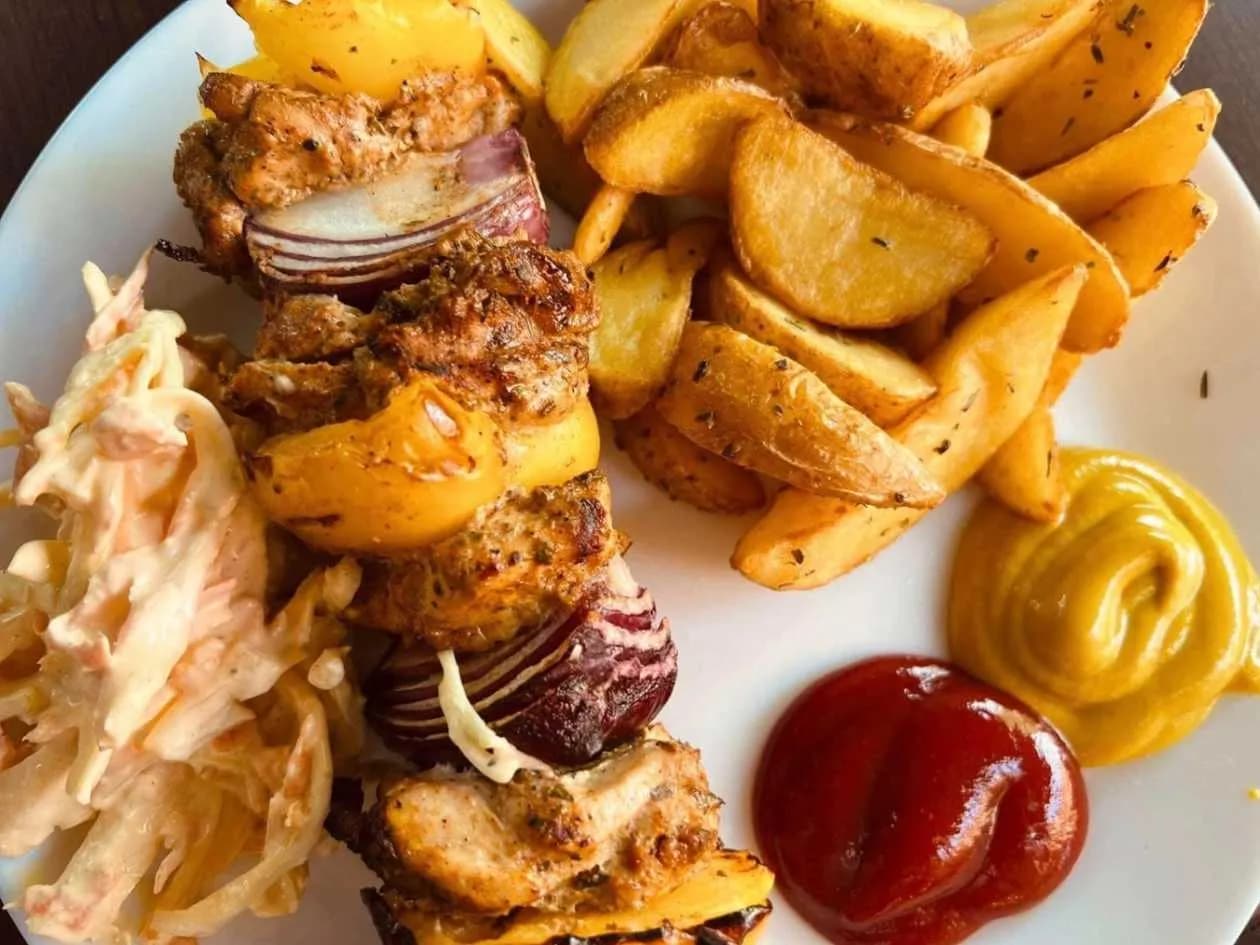 Szaszłyk z kurczaka