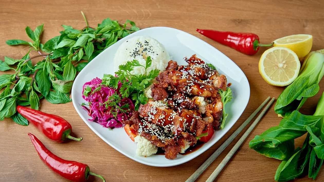 CHICKEN IN TERIYAKI SAUCE