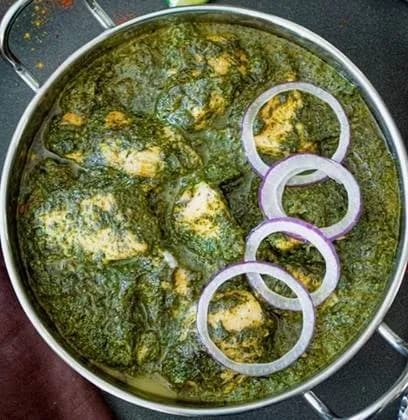 Szpinak Chicken Curry