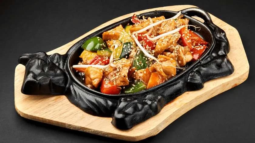 TERIYAKI SALMON / EBI / CHICKEN