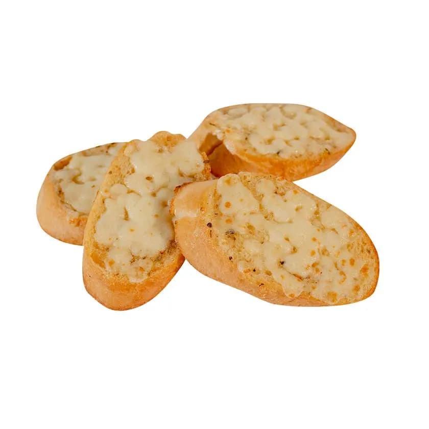 Garlic Bread with Cheese and Peperoni