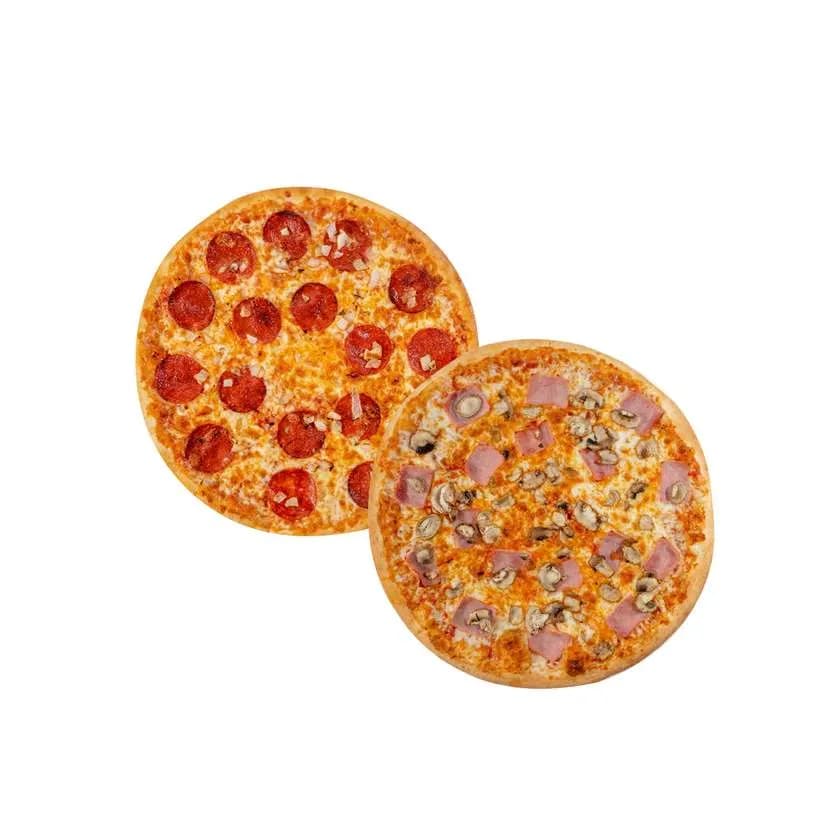 SUPER DUO Classic: 2 x Medium Pizza - 29.95/pc.