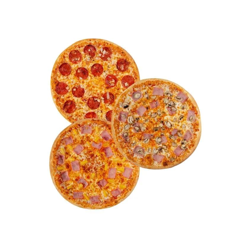 SUPER TRIO Classic: 3 x Small Pizza - 22.95 zł/pc.