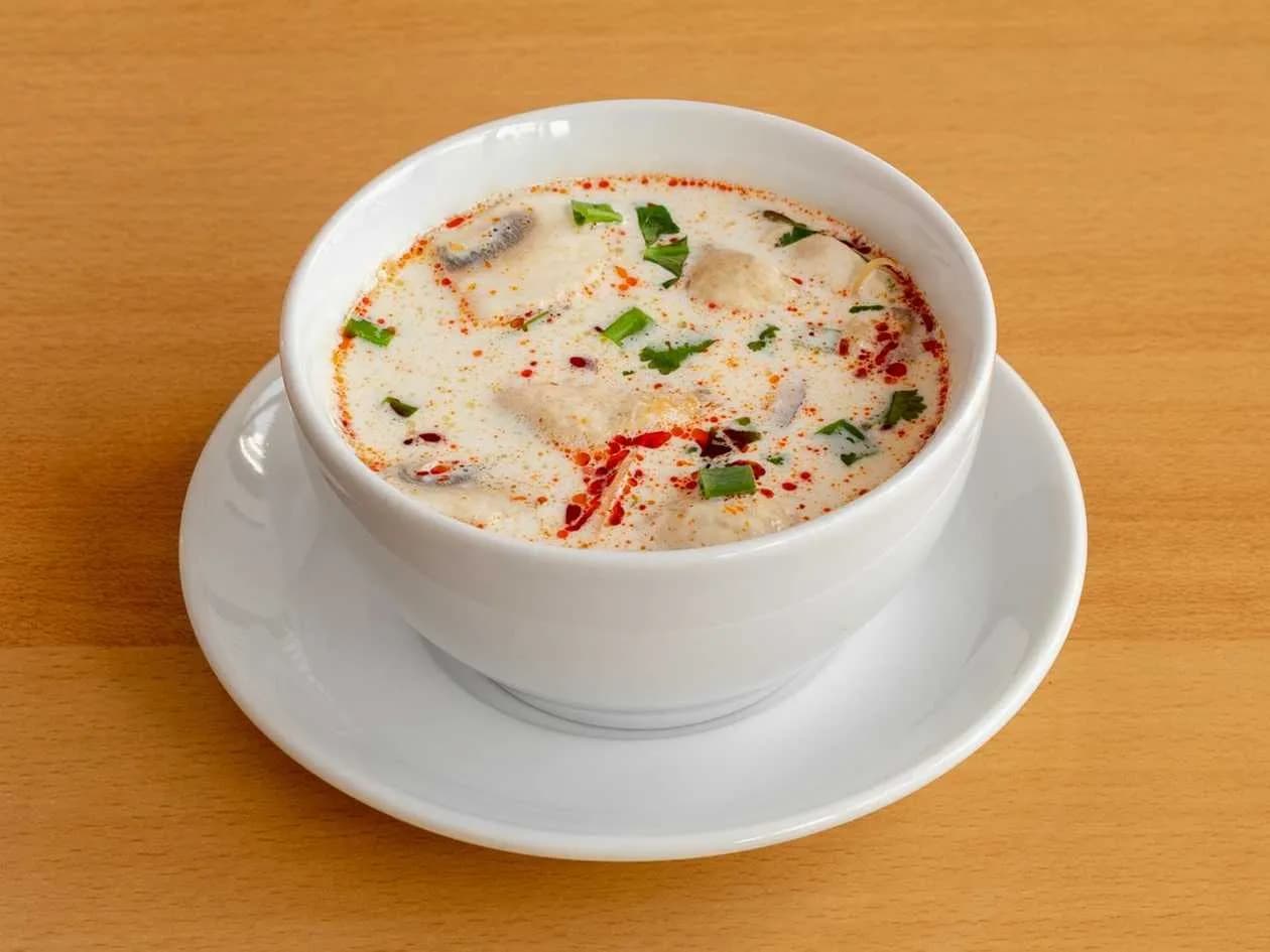 Tom Kha with Chicken