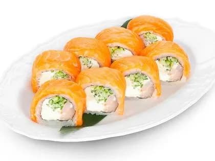 Roll Philadelphia z krewetkami XL