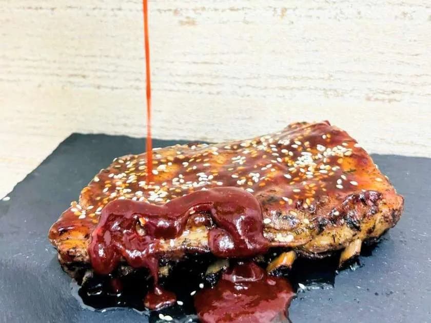 Żeberka w sosie BBQ 500 gr