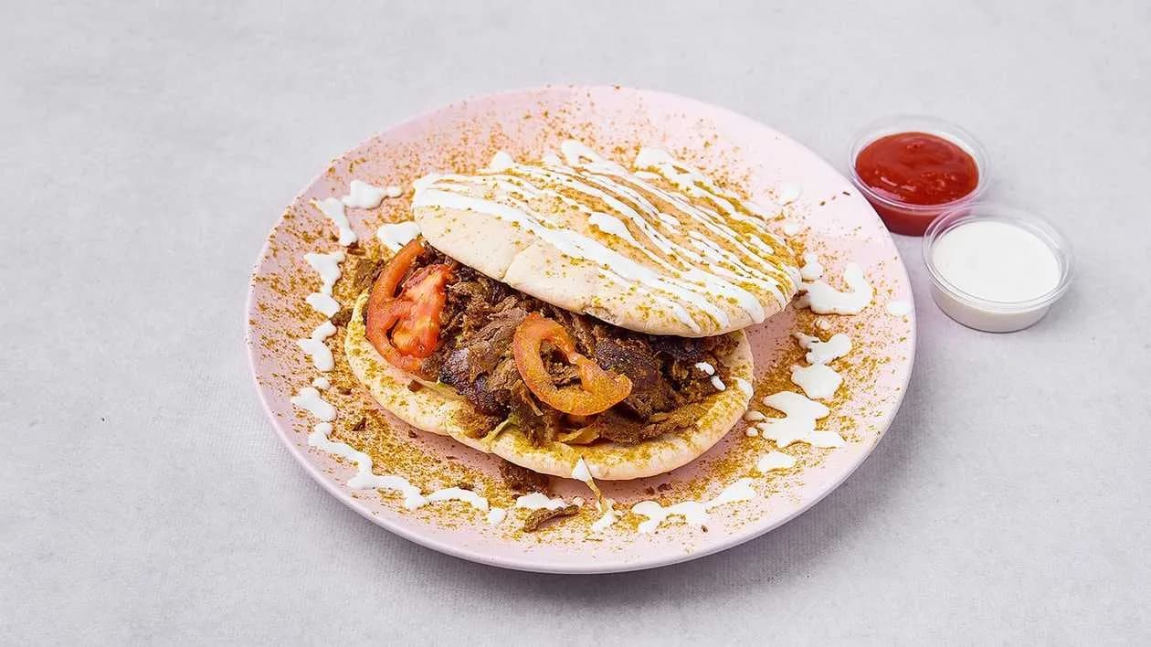 Kebab in Standard Bun