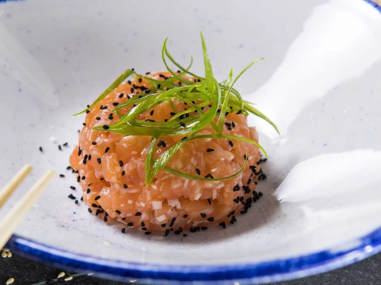 Tatar z łososia 130g