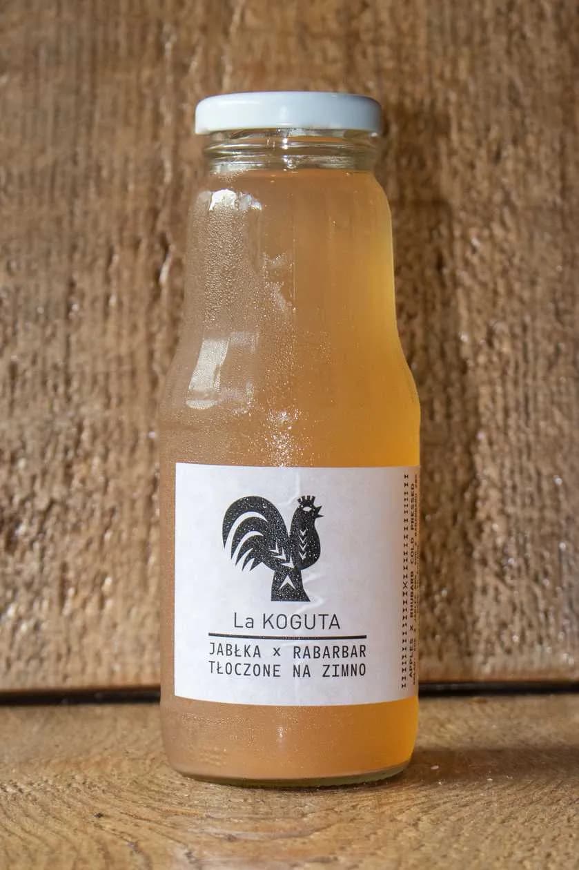La Koguta Apple and Rhubarb Juice