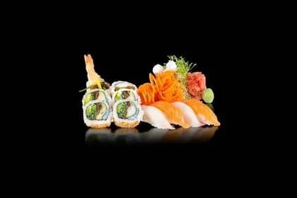 Lunch 1 10 szt. + zupa miso Gratis