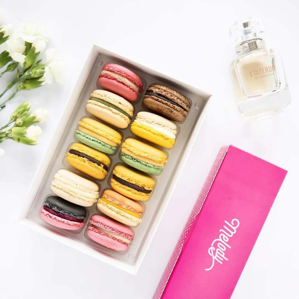 Duży zestaw makaroników nr 1 (12 szt.)