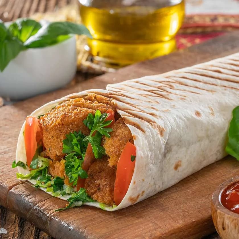 Sandwich with Falafel