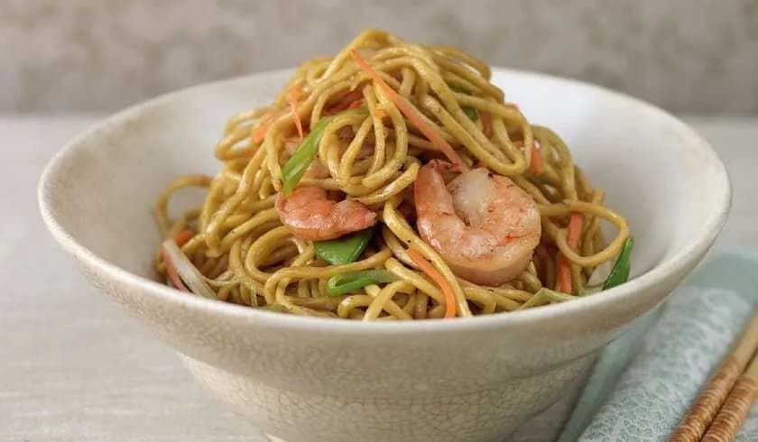 Prawn Chow Mein Noodles