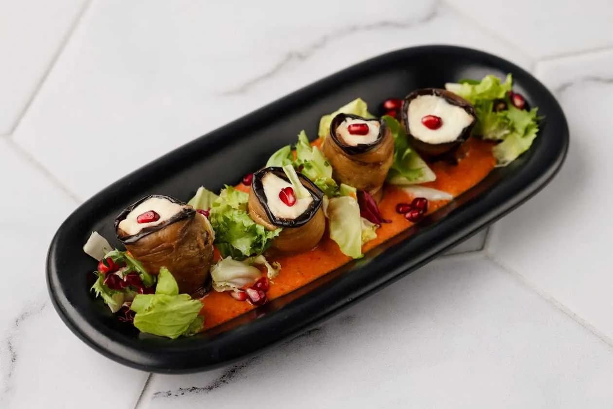 Cheese Badrijani Salad