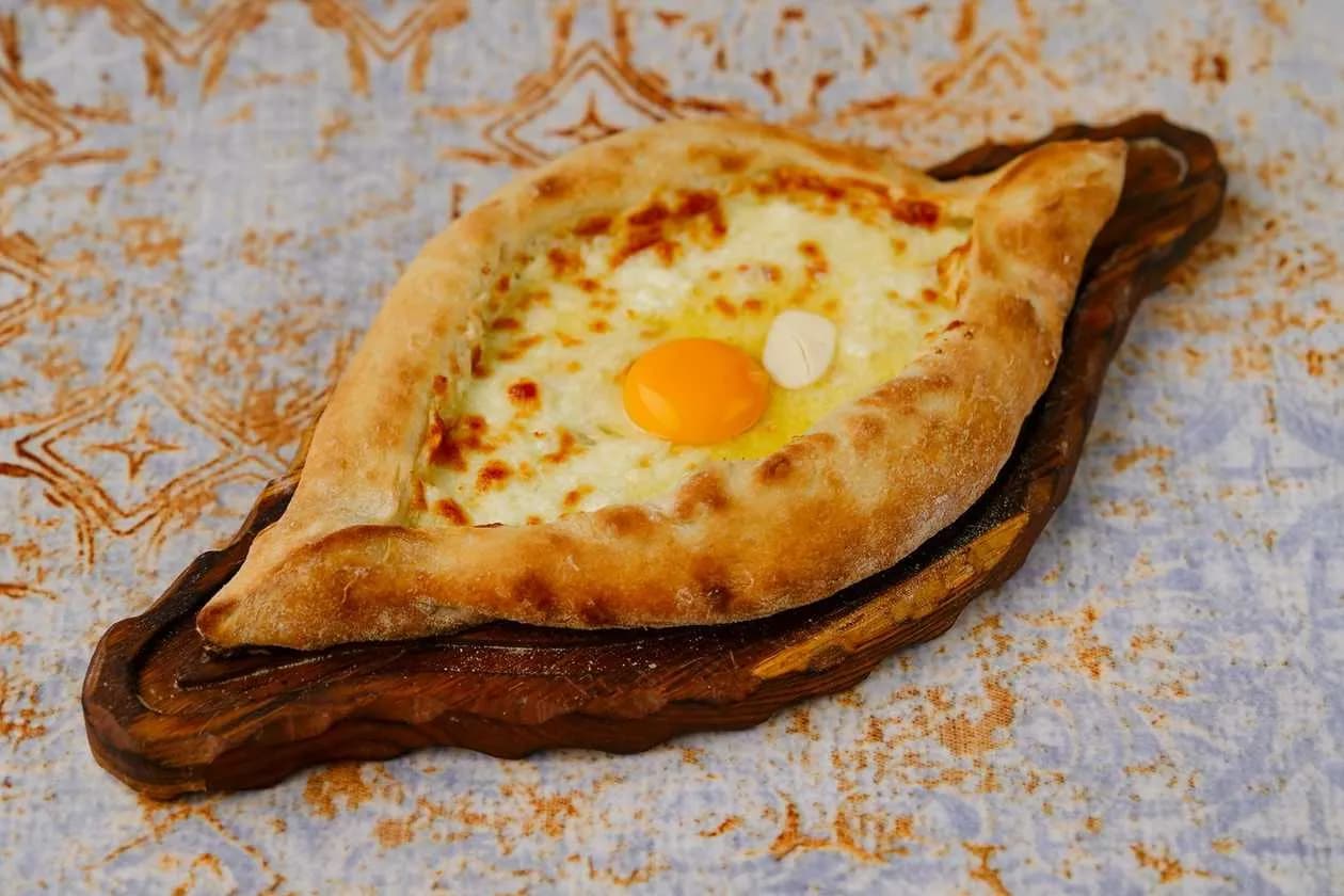 Ajarian Style Khachapuri