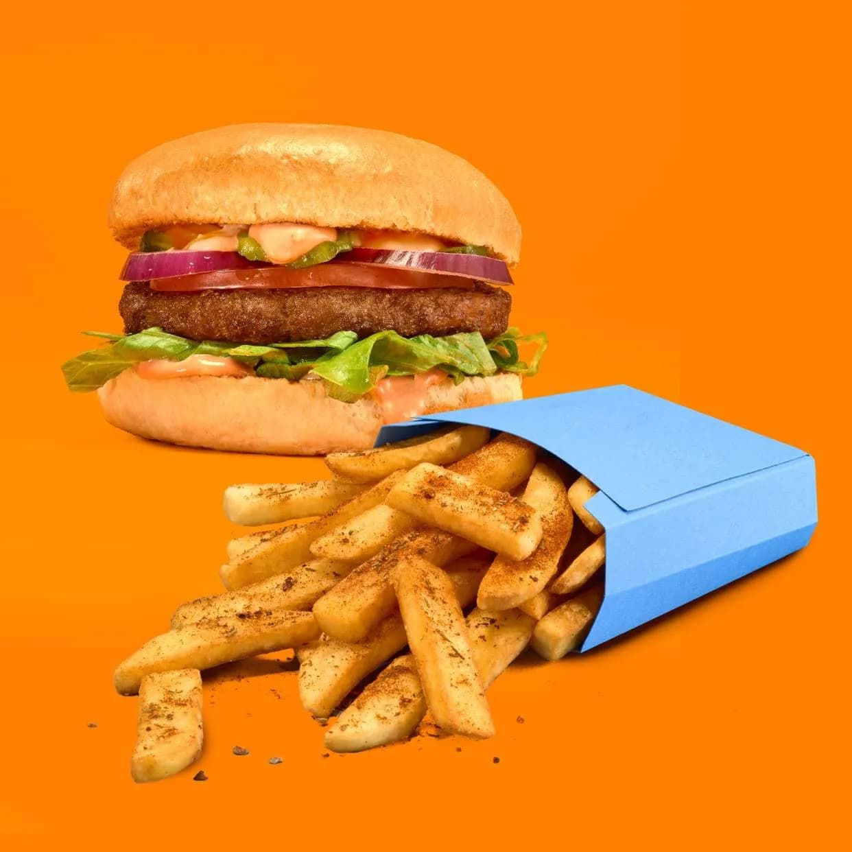 Classic z frytkami i napojem