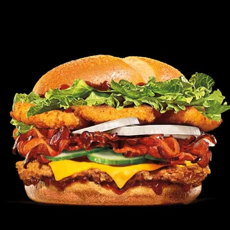Summer Crunch Chicken Burger