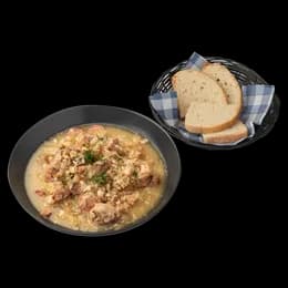 Kapustka na kaszy golonką goniona (na gorąco)