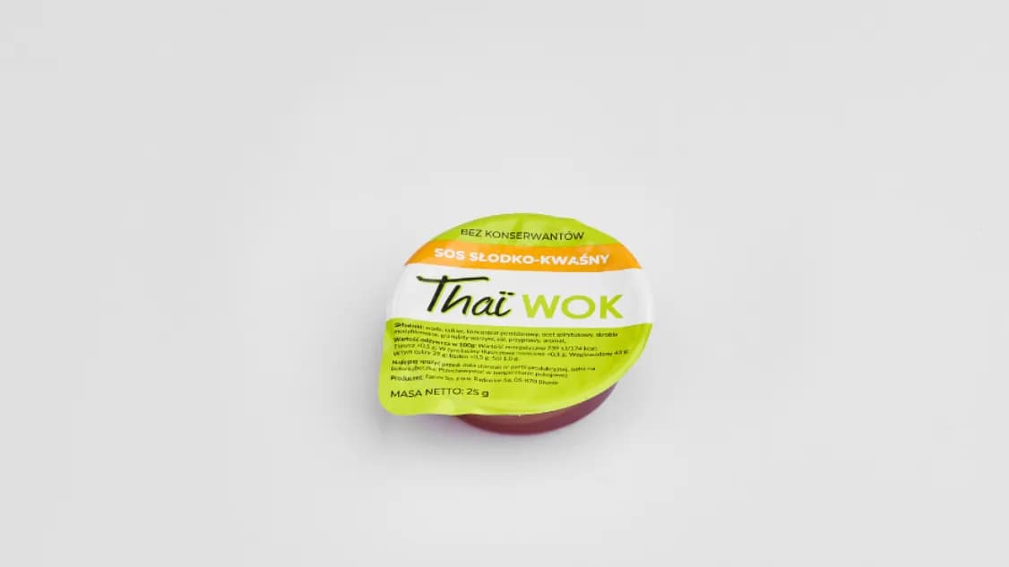 Dodatkowy sos słodko kwaśny