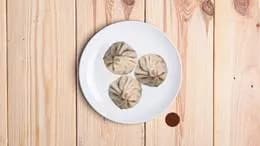 Chinkali - Pierogi gruzińskie z mięsem i rosołem w środku - 3szt