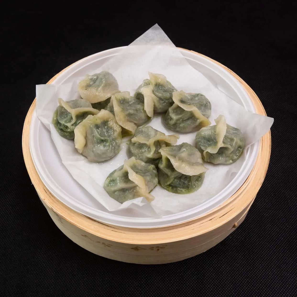 Pierogi ze szpinakiem i serem