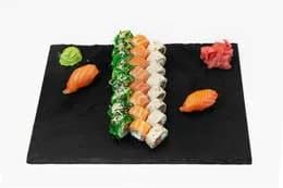 Łosoś surowy mix z serkiem 26szt