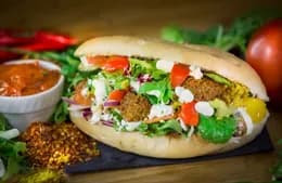 Falafel wegetariański gruby classic XL