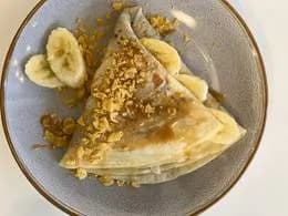 Naleśnik z Nutellą i bananem