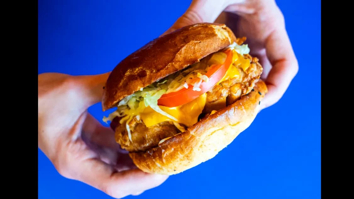 Buffalo Chicken Burger