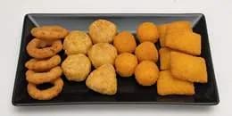 cheeseballs 5szt/cheese nuggets 5szt/cheesepillow 5szt/onion rings 5szt