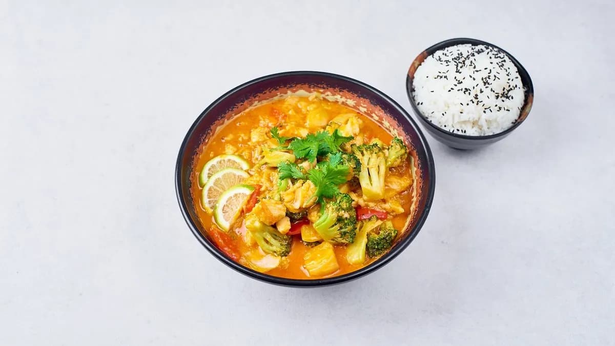 Kaczka w czerwonym curry