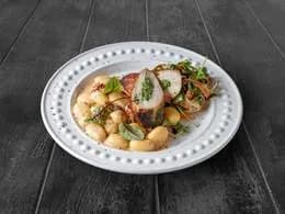 Petto di Pollo Con Gnocchi