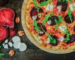 Pizza Burak z kozim serem 33cm