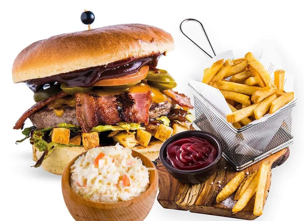 Zestaw Big BBQ Bacon Burger