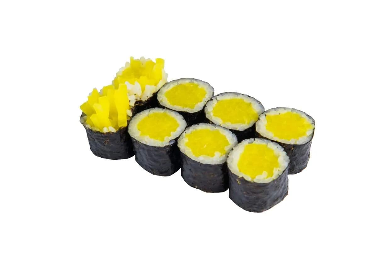 Hosomaki z rzepą marynowaną 8szt