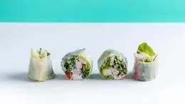 Spring z krewetką 6szt 150g