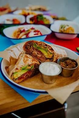 Burrito Chilli sin Carne (Vege)